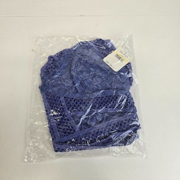 Free People Intimately Sitting Pretty Brami Blue Egret Medium - Picture 4 of 5